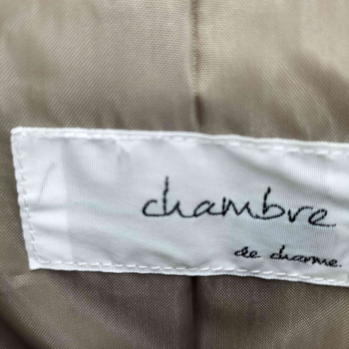 マルシャンブルドゥシャーム Malle chambre de charme ラウンドカラー スウィングトップブルゾン レディース FREE