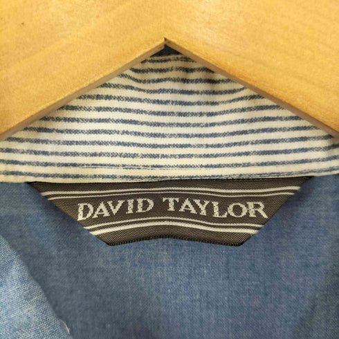 デヴィッドテイラー david taylor プルオーバーシャツ ポロシャツ メンズ import:XL