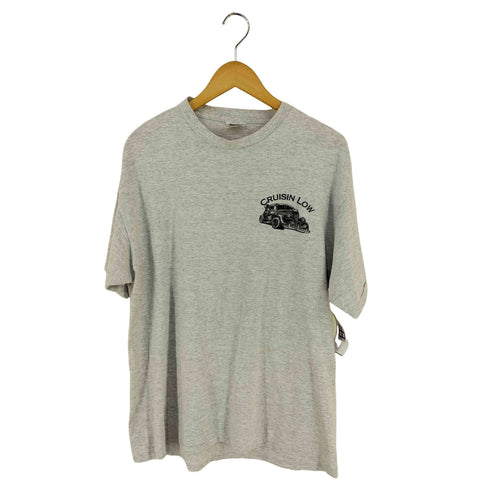 オニータ ONEITA POWER PRO シングルステッチ CRUSING LOW 両面プリント クルーネックTシャツ メンズ import:XL