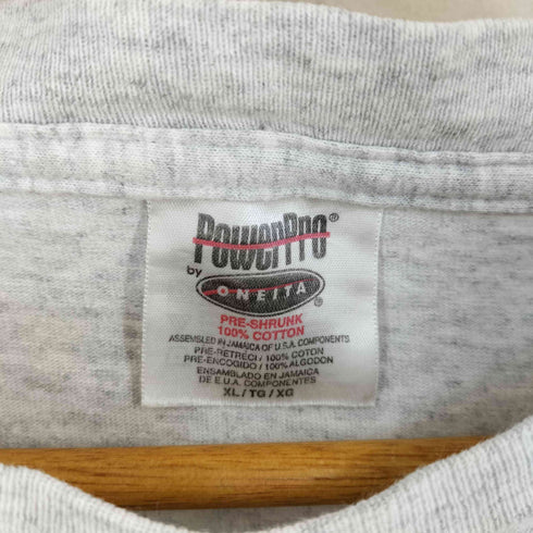 オニータ ONEITA POWER PRO シングルステッチ CRUSING LOW 両面プリント クルーネックTシャツ メンズ import:XL