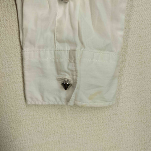 ディーゼル DIESEL 転写プリント パンクデザイン 比翼シャツ Y2K レディース import:XS