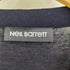 ニールバレット NEIL BARRETT シルクカシミヤ混 デザインカーディガン メンズ import:S