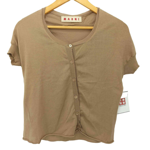 マルニ MARNI 2010SS 半袖 ショートスリーブ カーディガン レディース JPN:38