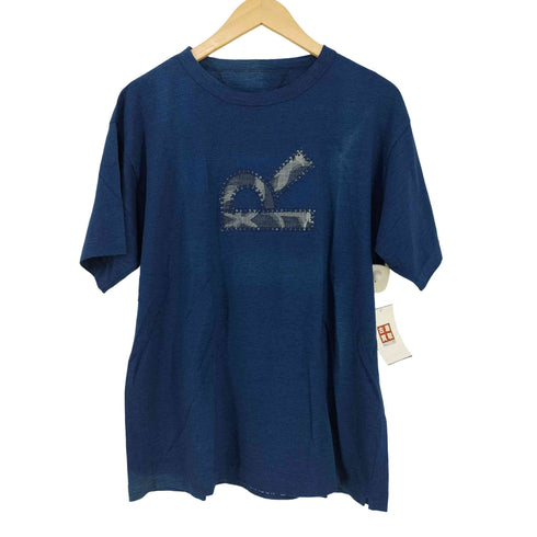 フォーティーファイブアールピーエム 45rpm フロントRパッチ インディゴ S/S TEE メンズ JPN:4