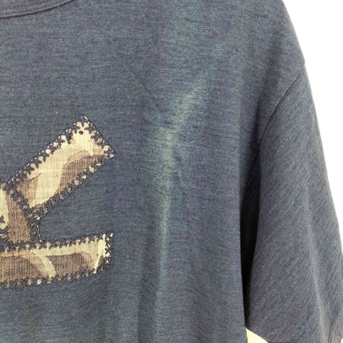 フォーティーファイブアールピーエム 45rpm フロントRパッチ インディゴ S/S TEE メンズ JPN:4