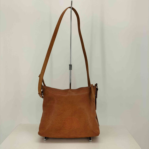 ゲンテン genten アーチジップ レザー ショルダーバッグ レディース