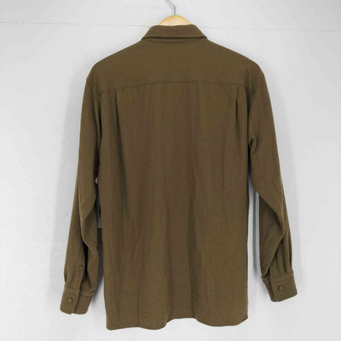 オーラリー AURALEE 19AW SUPER SOFT WOOL FLANNEL ZIP SHIRTS メンズ JPN:3