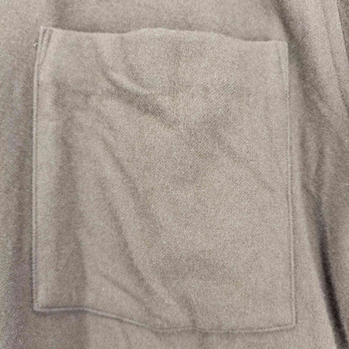 オーラリー AURALEE 19AW SUPER SOFT WOOL FLANNEL ZIP SHIRTS メンズ JPN:3