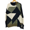サカイ Sacai 異素材切替 パッチワークニット メンズ JPN:2