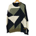 サカイ Sacai 異素材切替 パッチワークニット メンズ JPN:2