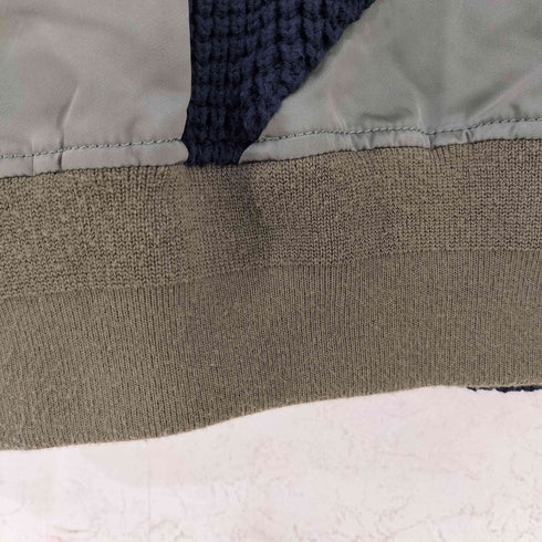 サカイ Sacai 異素材切替 パッチワークニット メンズ JPN:2