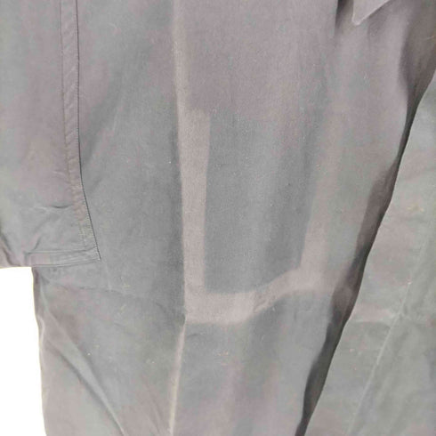 メゾンマルジェラ Maison Margiela 10 Navy Heavy Poplin Short Sleeve Shirt メンズ JPN:1