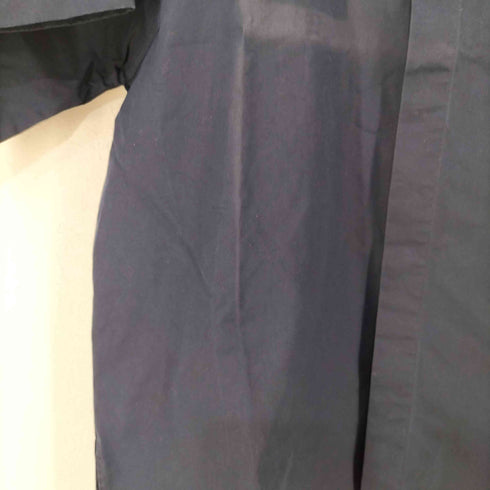メゾンマルジェラ Maison Margiela 10 Navy Heavy Poplin Short Sleeve Shirt メンズ JPN:1