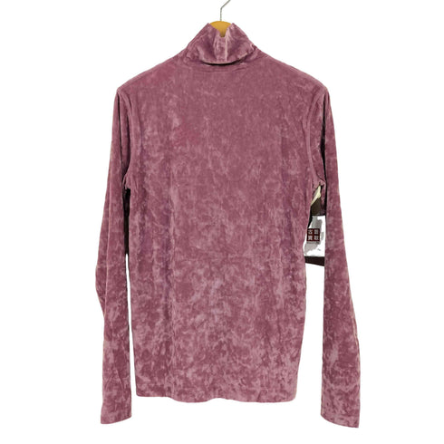 ドリスヴァンノッテン DRIES VAN NOTEN タートルネックベロアカットソー メンズ import:M