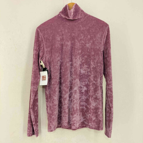 ドリスヴァンノッテン DRIES VAN NOTEN タートルネックベロアカットソー メンズ import:M