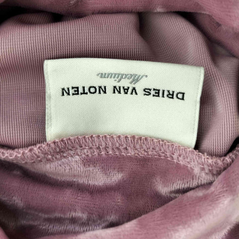 ドリスヴァンノッテン DRIES VAN NOTEN タートルネックベロアカットソー メンズ import:M