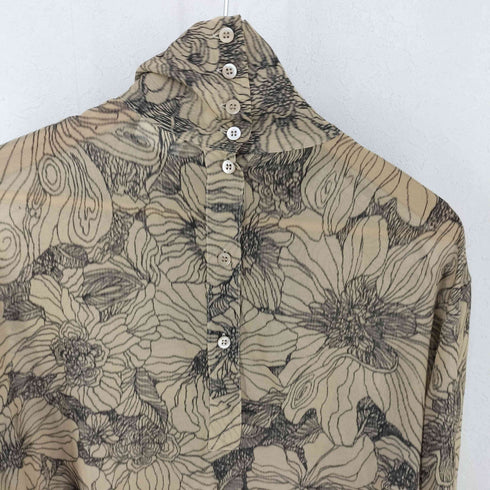 ドリスヴァンノッテン DRIES VAN NOTEN フラワープリント タートルネックトップス メンズ JPN:48