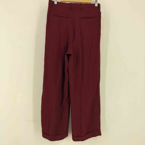ドリスヴァンノッテン DRIES VAN NOTEN レーヨンリネン ワイド2タックスラックス メンズ JPN:46