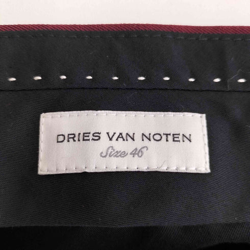ドリスヴァンノッテン DRIES VAN NOTEN レーヨンリネン ワイド2タックスラックス メンズ JPN:46