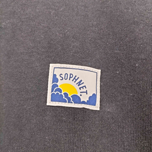 ソフネット SOPHNET. ロゴプリントクルーネックスウェット メンズ JPN:L