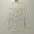 ザラ ZARA レース切替 ロングスリーブシャツ レディース JPN:XS