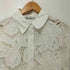 ザラ ZARA レース切替 ロングスリーブシャツ レディース JPN:XS