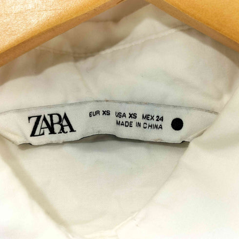 ザラ ZARA レース切替 ロングスリーブシャツ レディース JPN:XS