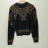 ザラ ZARA ラメ ジャカードニット レディース import:M