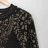ザラ ZARA ラメ ジャカードニット レディース import:M