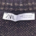 ザラ ZARA ラメ ジャカードニット レディース import:M