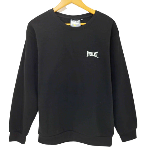 エバーラスト EVERLAST ロゴ刺繍 バックプリント クルーネックスウェット メンズ import:L