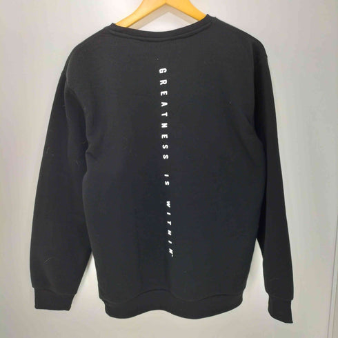 エバーラスト EVERLAST ロゴ刺繍 バックプリント クルーネックスウェット メンズ import:L