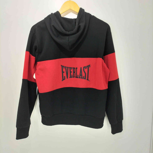 エバーラスト EVERLAST 両面ロゴプリント ジップアップパーカー メンズ import:M