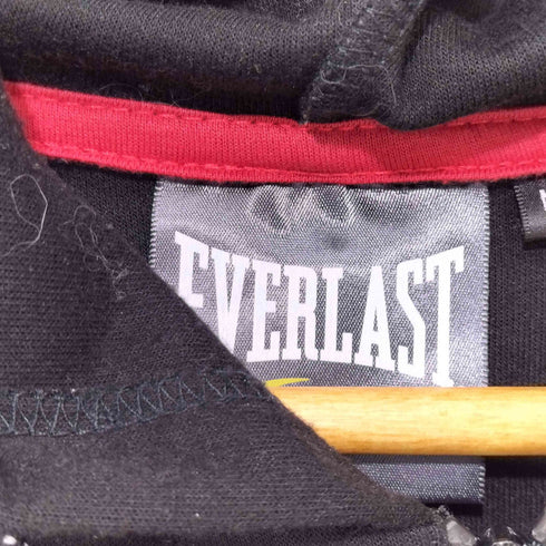 エバーラスト EVERLAST 両面ロゴプリント ジップアップパーカー メンズ import:M