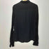 ザラ ZARA 総柄 サテン地 ロングスリーブシャツ レディース import:M