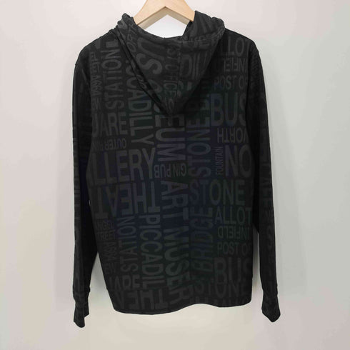 総柄 ジップアップパーカー メンズ import:L