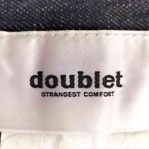 ダブレット doublet SELVAGE LINE DENIM PANTS メンズ JPN:M