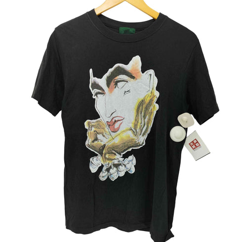 ジュニアゴルチェ JUNIOR GAULTIER 90S 前面プリント クルーネックTシャツ メンズ 40