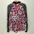 PETER PILOTTO 花柄 袖レース切替 ラグラン フライフロント ロングスリーブシャツ レディース import:L