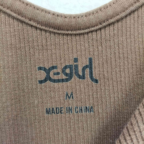 エックスガール X-girl V-NECK TANK TOP レディース JPN:M