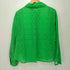 ザラ ZARA フラワーモチーフ シェルボタン レースシャツジャケット レディース import:XS