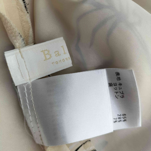 ボールジー BALLSEY ワイルドフラワープリント ギャザーボリュームスカート レディース JPN:36