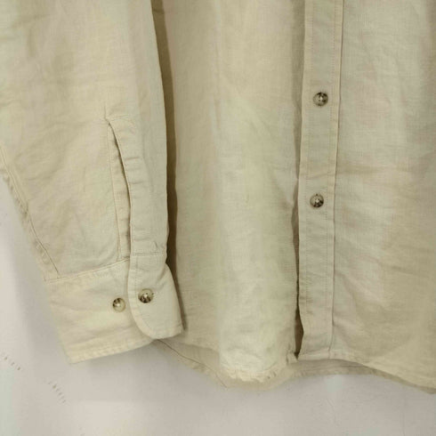 ギャップ Gap 00s LINEN L/Sシャツ メンズ JPN:M