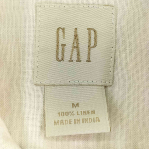 ギャップ Gap 00s LINEN L/Sシャツ メンズ JPN:M