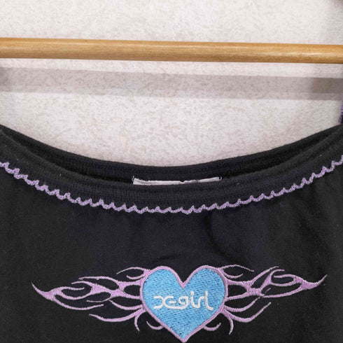 エックスガール X-girl BURNING HEART CAMISOLE レディース JPN:M