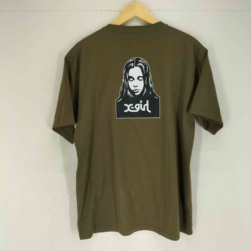 エックスガール X-girl FACE S/S TEE レディース JPN:L
