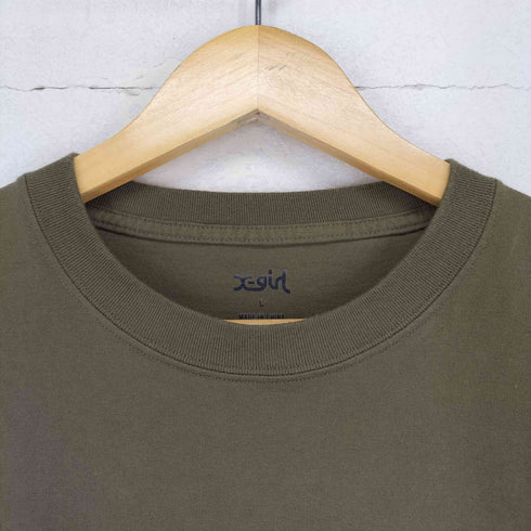 エックスガール X-girl FACE S/S TEE レディース JPN:L