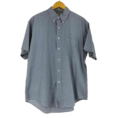 エルエルビーン L.L.Bean 80~90S S/S チェック柄 BDシャツ メンズ import:L