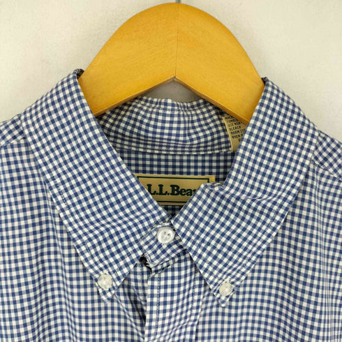 エルエルビーン L.L.Bean 80~90S S/S チェック柄 BDシャツ メンズ import:L