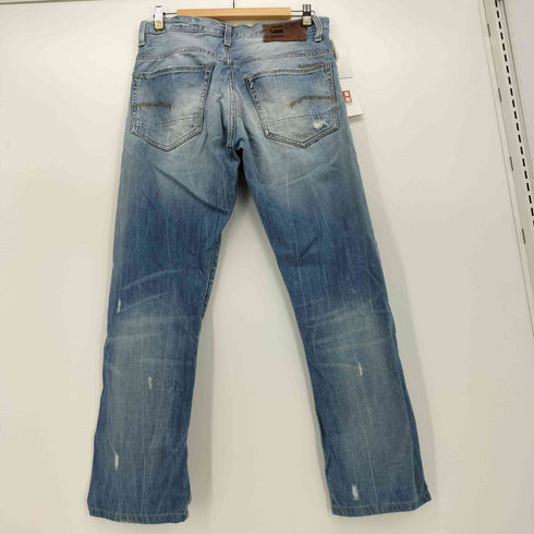 ジースターロー G-STAR RAW 3301 ストレート ダメージ デニム パンツ メンズ
